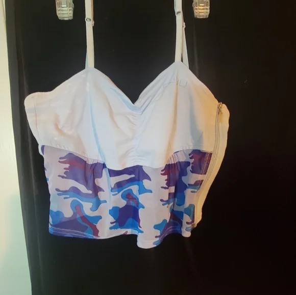 FUBU 2 Piece Skirt Set -  Blue | Size: 1X - Picture 4 of 6